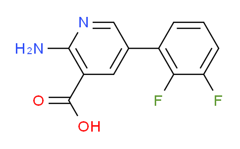 2-Amino-5-(2,3-difluorophenyl)nicotinic acid