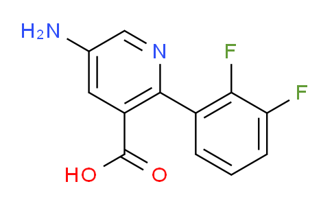 5-Amino-2-(2,3-difluorophenyl)nicotinic acid