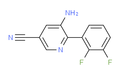 AM51406 | 1261458-40-5 | 5-Amino-6-(2,3-difluorophenyl)nicotinonitrile