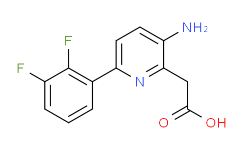 AM51434 | 1261839-10-4 | 3-Amino-6-(2,3-difluorophenyl)pyridine-2-acetic acid