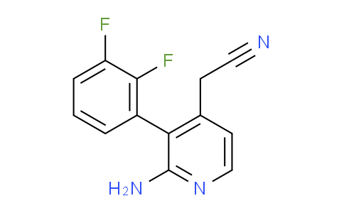 AM51438 | 1261780-07-7 | 2-Amino-3-(2,3-difluorophenyl)pyridine-4-acetonitrile