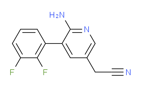 AM51439 | 1261875-88-0 | 2-Amino-3-(2,3-difluorophenyl)pyridine-5-acetonitrile