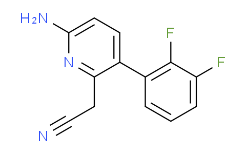 AM51449 | 1261875-97-1 | 6-Amino-3-(2,3-difluorophenyl)pyridine-2-acetonitrile