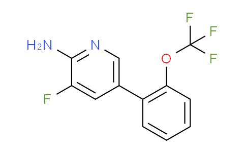 AM51473 | 1261750-02-0 | 2-Amino-3-fluoro-5-(2-(trifluoromethoxy)phenyl)pyridine