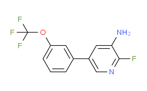 AM51480 | 1261651-54-0 | 3-Amino-2-fluoro-5-(3-(trifluoromethoxy)phenyl)pyridine