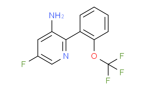 AM51482 | 1261761-86-7 | 3-Amino-5-fluoro-2-(2-(trifluoromethoxy)phenyl)pyridine
