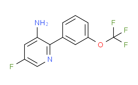 AM51483 | 1261501-95-4 | 3-Amino-5-fluoro-2-(3-(trifluoromethoxy)phenyl)pyridine