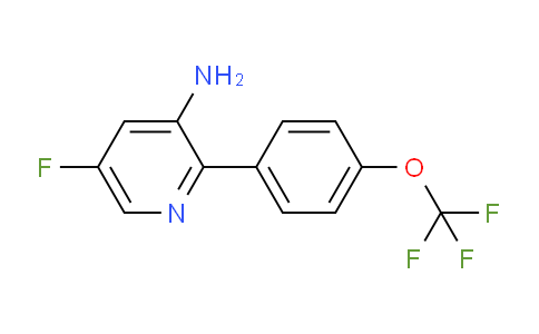 AM51484 | 1261711-80-1 | 3-Amino-5-fluoro-2-(4-(trifluoromethoxy)phenyl)pyridine