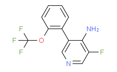 AM51485 | 1261750-09-7 | 4-Amino-3-fluoro-5-(2-(trifluoromethoxy)phenyl)pyridine