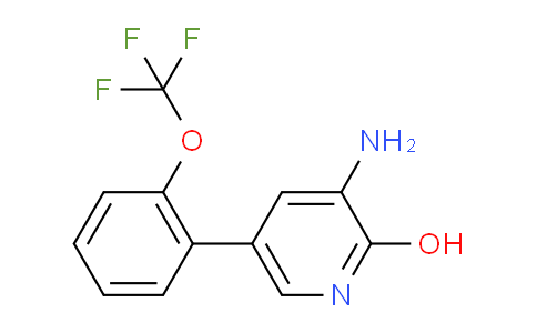 AM51488 | 1261839-47-7 | 3-Amino-2-hydroxy-5-(2-(trifluoromethoxy)phenyl)pyridine
