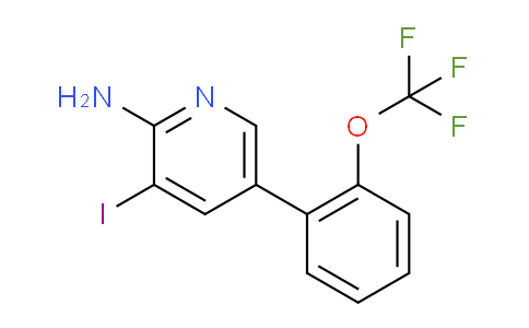 AM51494 | 1261651-13-1 | 2-Amino-3-iodo-5-(2-(trifluoromethoxy)phenyl)pyridine