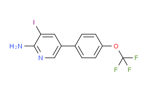 AM51496 | 1261502-03-7 | 2-Amino-3-iodo-5-(4-(trifluoromethoxy)phenyl)pyridine