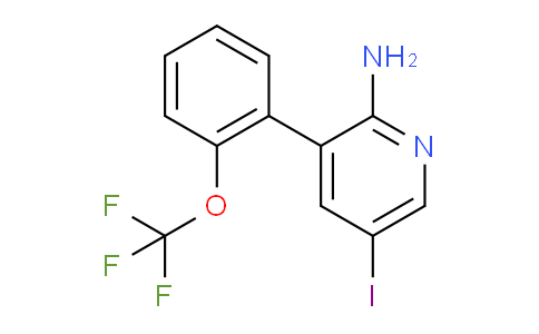 AM51497 | 1261750-16-6 | 2-Amino-5-iodo-3-(2-(trifluoromethoxy)phenyl)pyridine