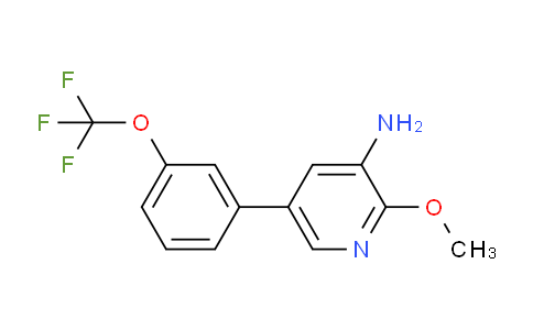 AM51501 | 1261750-20-2 | 3-Amino-2-methoxy-5-(3-(trifluoromethoxy)phenyl)pyridine