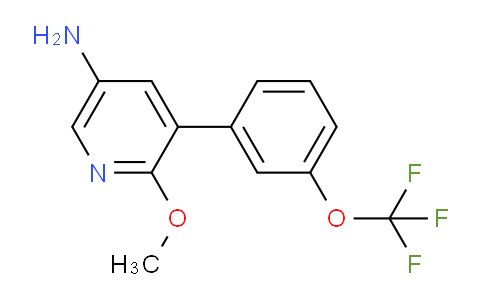 AM51504 | 1261502-07-1 | 5-Amino-2-methoxy-3-(3-(trifluoromethoxy)phenyl)pyridine