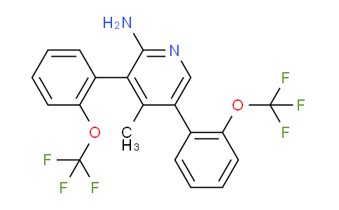 AM51506 | 1261651-69-7 | 2-Amino-4-methyl-3,5-bis(2-(trifluoromethoxy)phenyl)pyridine
