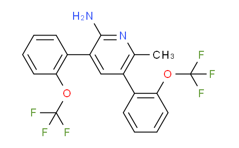 AM51509 | 1261750-23-5 | 2-Amino-6-methyl-3,5-bis(2-(trifluoromethoxy)phenyl)pyridine