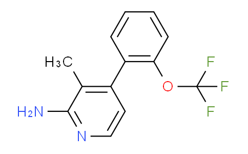 AM51514 | 1261444-07-8 | 2-Amino-3-methyl-4-(2-(trifluoromethoxy)phenyl)pyridine