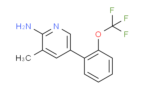 AM51517 | 1258629-56-9 | 2-Amino-3-methyl-5-(2-(trifluoromethoxy)phenyl)pyridine