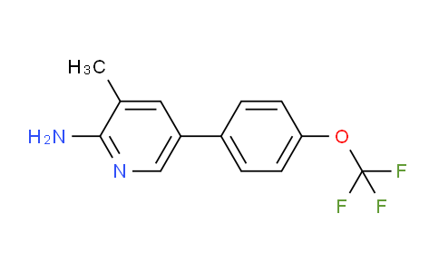 AM51519 | 1261712-12-2 | 2-Amino-3-methyl-5-(4-(trifluoromethoxy)phenyl)pyridine