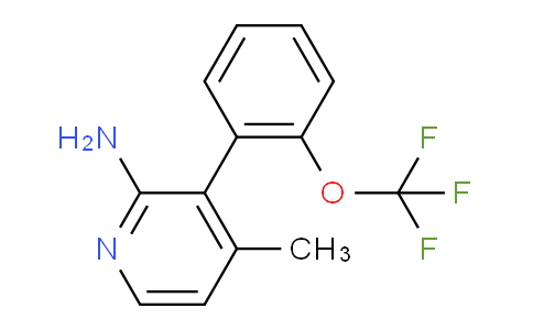 AM51520 | 1261839-58-0 | 2-Amino-4-methyl-3-(2-(trifluoromethoxy)phenyl)pyridine