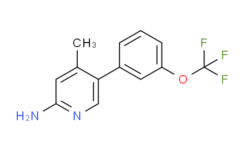 AM51524 | 1258616-63-5 | 2-Amino-4-methyl-5-(3-(trifluoromethoxy)phenyl)pyridine