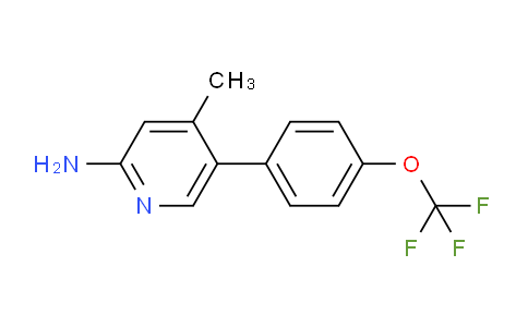 AM51525 | 1261755-56-9 | 2-Amino-4-methyl-5-(4-(trifluoromethoxy)phenyl)pyridine