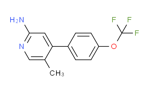 2-Amino-5-methyl-4-(4-(trifluoromethoxy)phenyl)pyridine