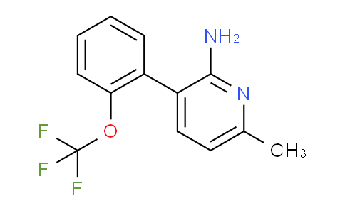 AM51530 | 1261586-94-0 | 2-Amino-6-methyl-3-(2-(trifluoromethoxy)phenyl)pyridine