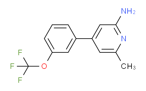 AM51534 | 1261762-00-8 | 2-Amino-6-methyl-4-(3-(trifluoromethoxy)phenyl)pyridine