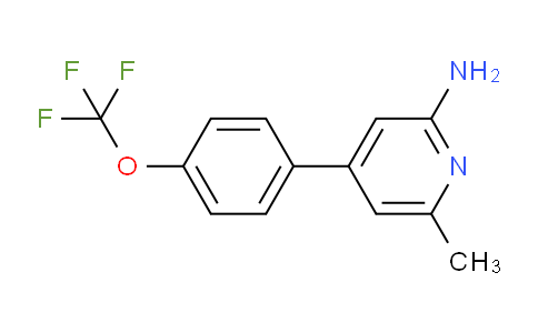 AM51535 | 1261554-55-5 | 2-Amino-6-methyl-4-(4-(trifluoromethoxy)phenyl)pyridine