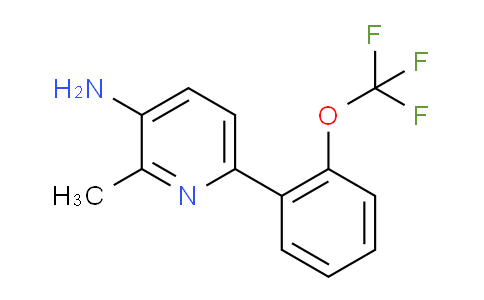 AM51539 | 1261713-42-1 | 3-Amino-2-methyl-6-(2-(trifluoromethoxy)phenyl)pyridine