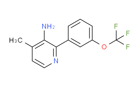 AM51543 | 1261444-20-5 | 3-Amino-4-methyl-2-(3-(trifluoromethoxy)phenyl)pyridine