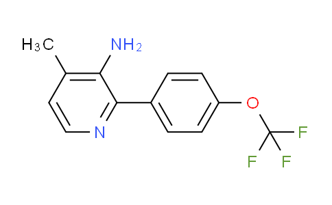 AM51544 | 1261755-66-1 | 3-Amino-4-methyl-2-(4-(trifluoromethoxy)phenyl)pyridine