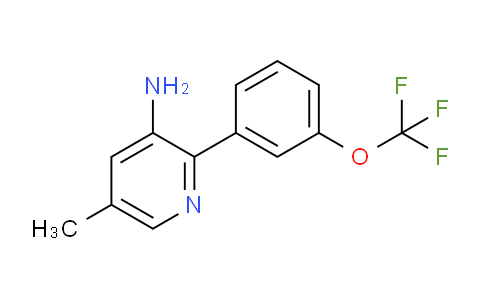 AM51546 | 1261762-06-4 | 3-Amino-5-methyl-2-(3-(trifluoromethoxy)phenyl)pyridine