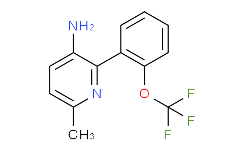 AM51548 | 1261502-47-9 | 3-Amino-6-methyl-2-(2-(trifluoromethoxy)phenyl)pyridine