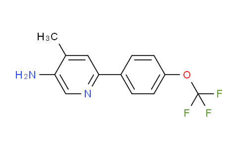 AM51556 | 1261750-55-3 | 5-Amino-4-methyl-2-(4-(trifluoromethoxy)phenyl)pyridine