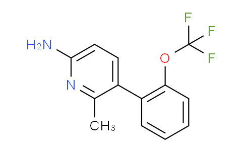 AM51557 | 1258635-16-3 | 6-Amino-2-methyl-3-(2-(trifluoromethoxy)phenyl)pyridine