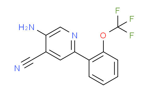 AM51570 | 1261863-02-8 | 5-Amino-2-(2-(trifluoromethoxy)phenyl)isonicotinonitrile