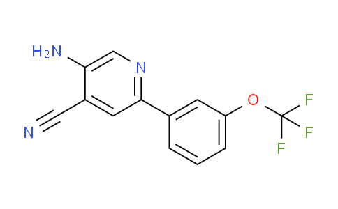 AM51571 | 1261750-71-3 | 5-Amino-2-(3-(trifluoromethoxy)phenyl)isonicotinonitrile