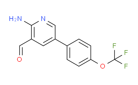 AM51575 | 1261756-01-7 | 2-Amino-5-(4-(trifluoromethoxy)phenyl)nicotinaldehyde