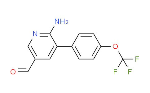 AM51578 | 1261715-33-6 | 6-Amino-5-(4-(trifluoromethoxy)phenyl)nicotinaldehyde