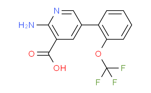 AM51579 | 1258620-98-2 | 2-Amino-5-(2-(trifluoromethoxy)phenyl)nicotinic acid
