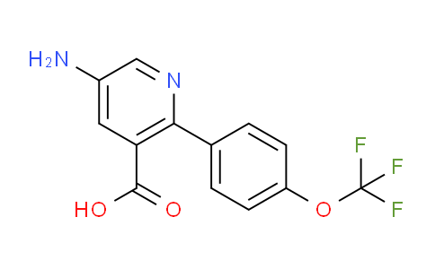 AM51584 | 1261587-46-5 | 5-Amino-2-(4-(trifluoromethoxy)phenyl)nicotinic acid