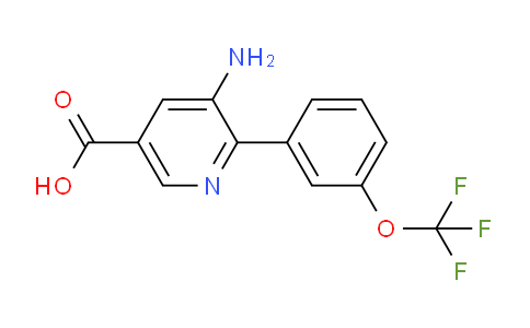 AM51586 | 1261854-01-6 | 5-Amino-6-(3-(trifluoromethoxy)phenyl)nicotinic acid
