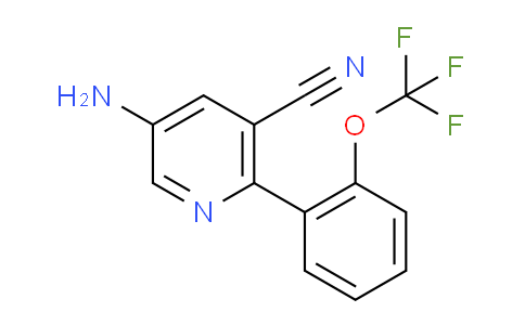 AM51591 | 1261568-75-5 | 5-Amino-2-(2-(trifluoromethoxy)phenyl)nicotinonitrile