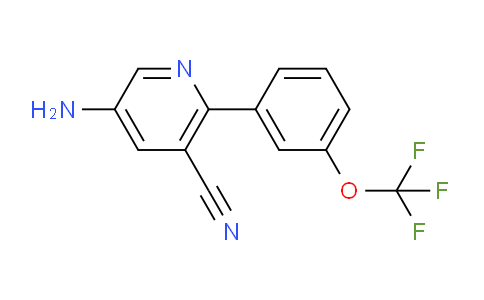 AM51592 | 1261854-12-9 | 5-Amino-2-(3-(trifluoromethoxy)phenyl)nicotinonitrile