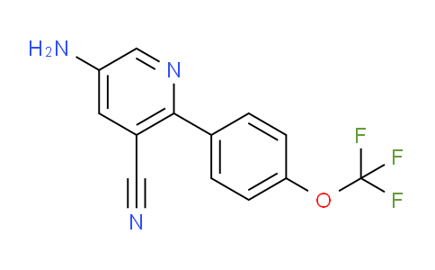 AM51593 | 1261715-35-8 | 5-Amino-2-(4-(trifluoromethoxy)phenyl)nicotinonitrile