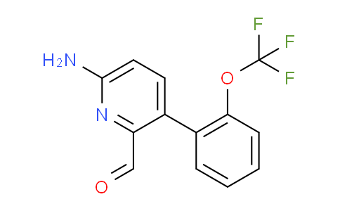AM51597 | 1261876-65-6 | 6-Amino-3-(2-(trifluoromethoxy)phenyl)picolinaldehyde