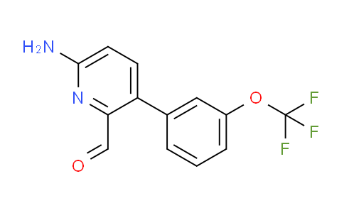 AM51598 | 1261794-54-0 | 6-Amino-3-(3-(trifluoromethoxy)phenyl)picolinaldehyde